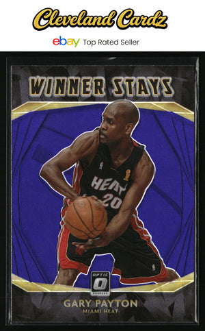2020-21 Donruss Optic #14 Gary Payton Winner Stays Purple
