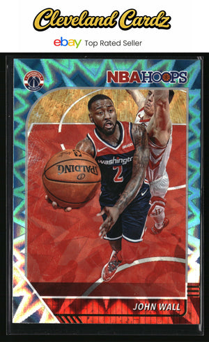 2019-20 Hoops #191 John Wall Teal Explosion