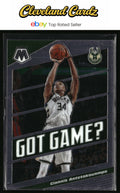 2019-20 Panini Mosaic #25 Giannis Antetokounmpo Got Game?