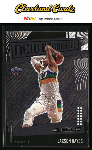 2019-20 Panini Status #25 Jaxson Hayes New Beginnings