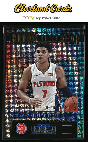 2020-21 Panini Contenders #2 Killian Hayes Rookie of the Year Contenders