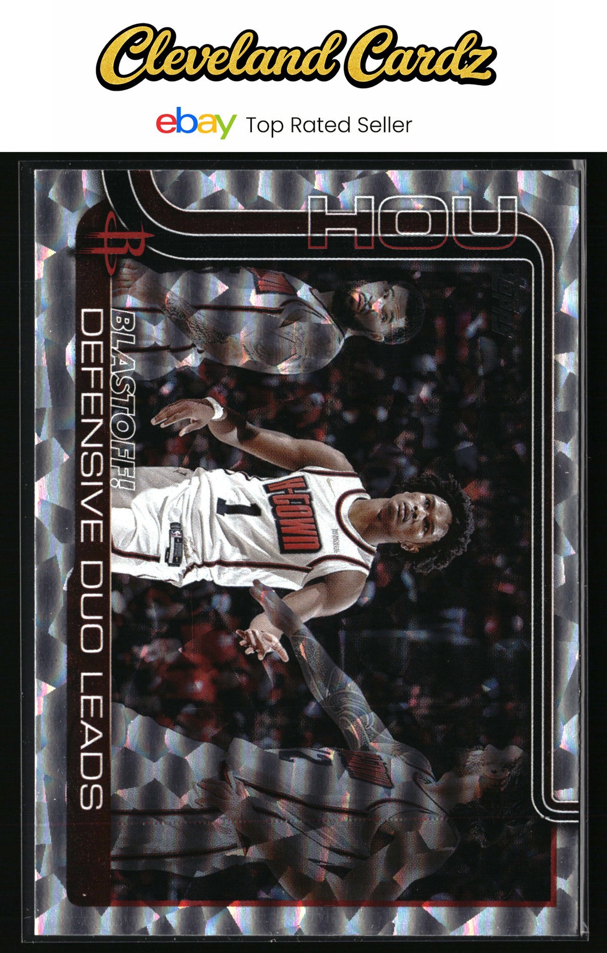 2025-26 Topps #297 Blastoff!: Defensive Duo Leads Crackleboard