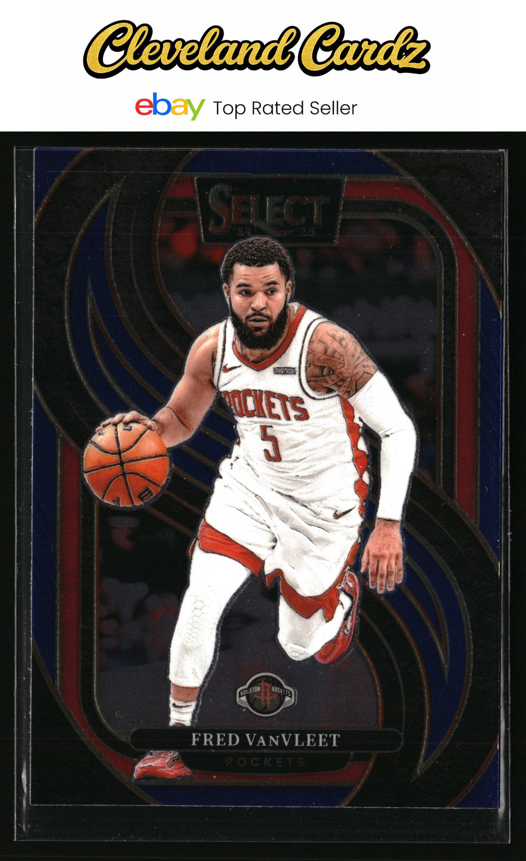 2024-25 Panini Select #118 Fred VanVleet Blue