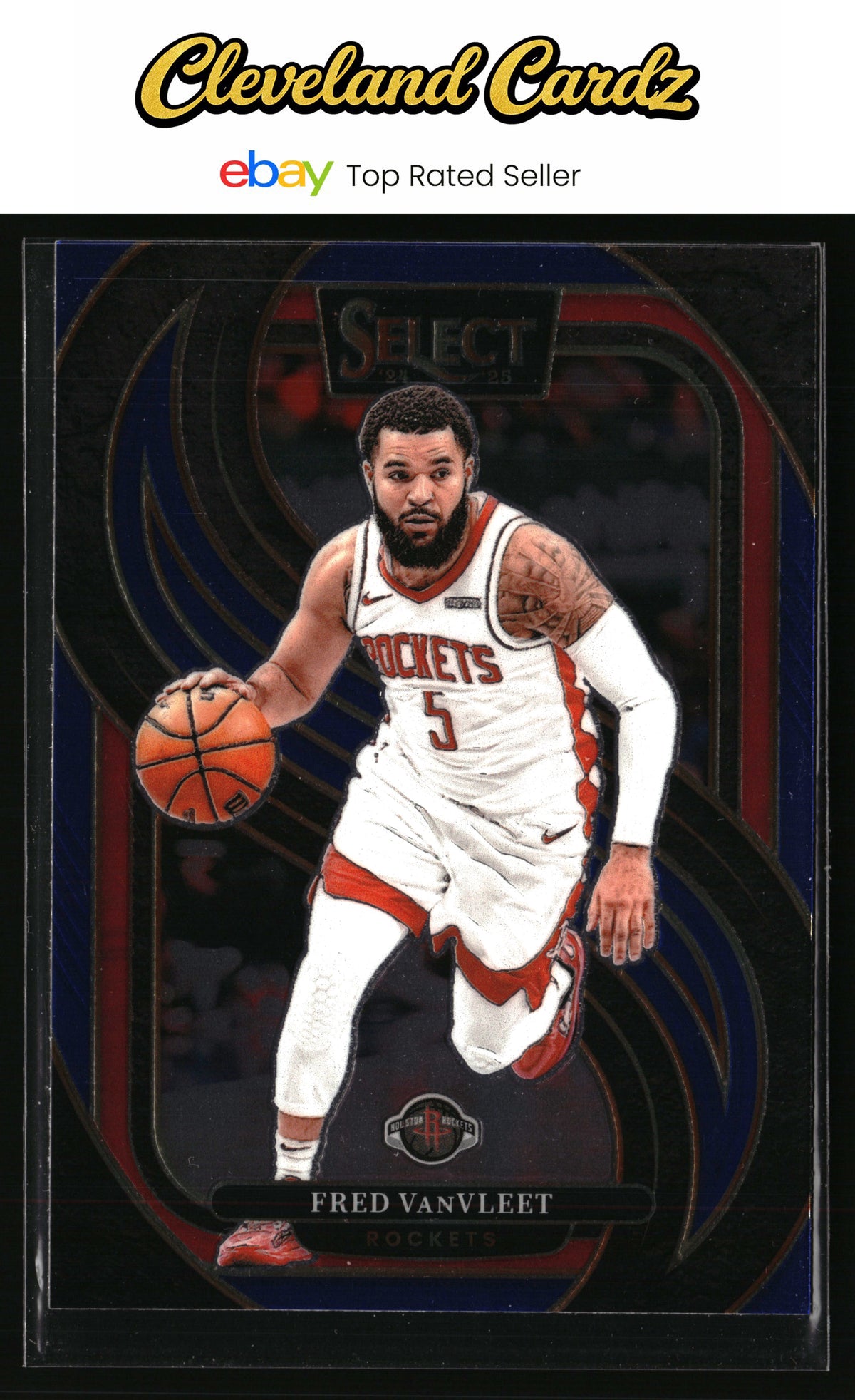 2024-25 Panini Select #118 Fred VanVleet Blue