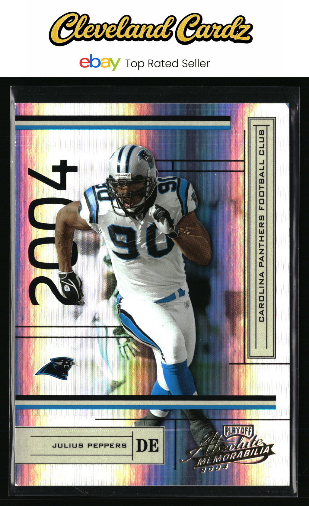 2004 Playoff Absolute Memorabilia #19 Julius Peppers Spectrum #/100