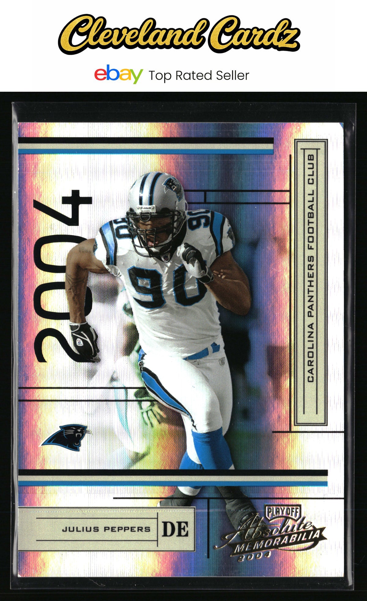 2004 Playoff Absolute Memorabilia #19 Julius Peppers Spectrum #/100