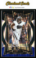 2024 Panini Select #72 Jordan Davis Black & Blue Prizm Shock