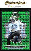 2024 Panini Mosaic #339 Braden Fiske Mosaic Green