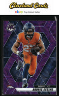 2025 Panini Mosaic #208 Audric Estime Purple Scope