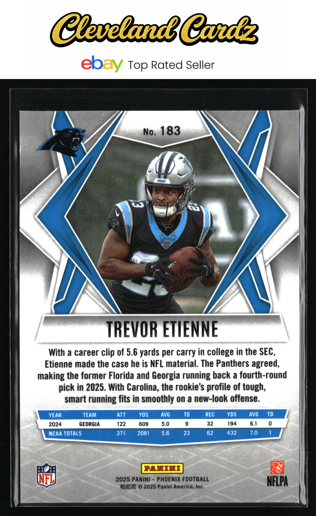 2025 Panini Phoenix #183 Trevor Etienne