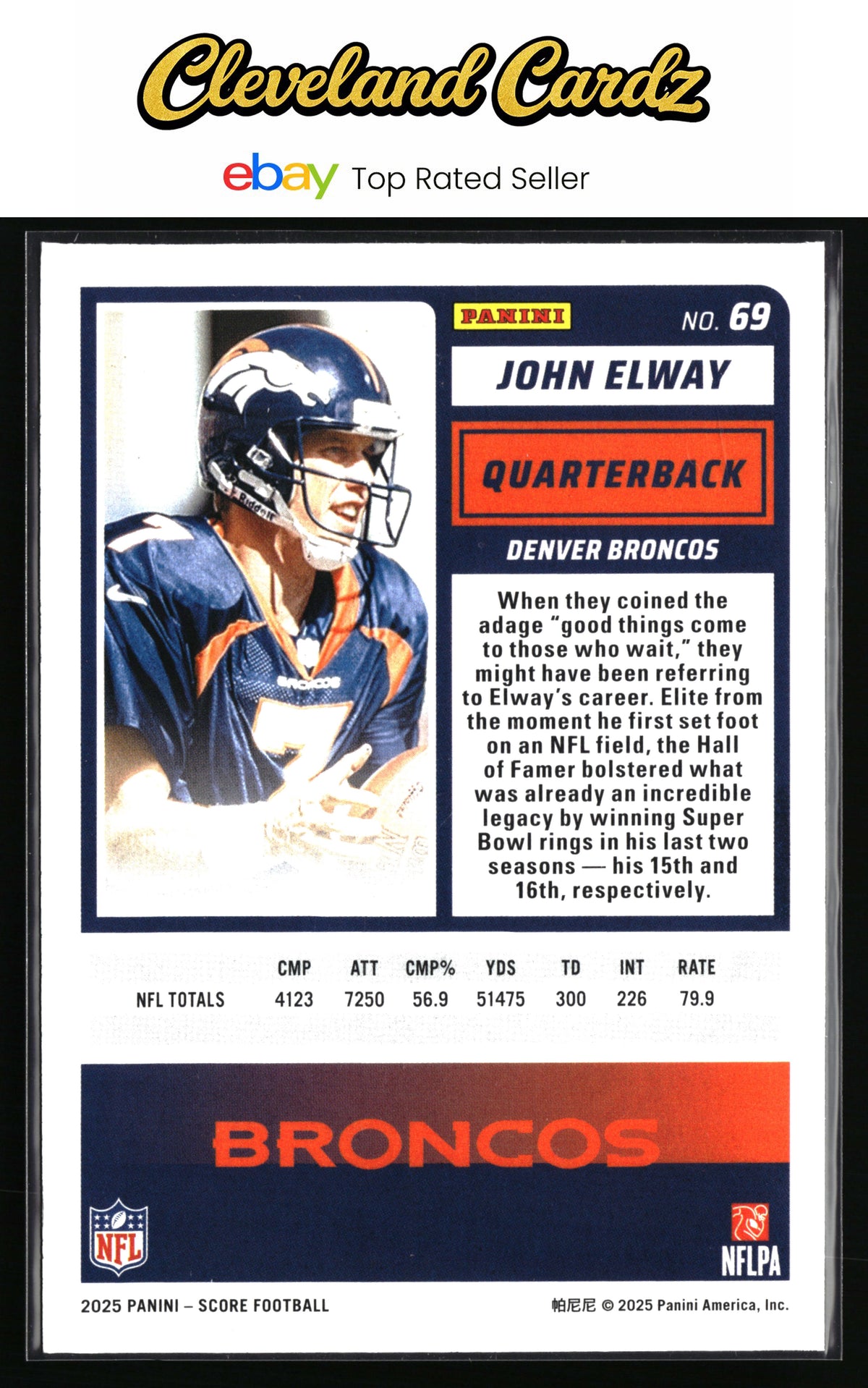 2025 Score #69 John Elway