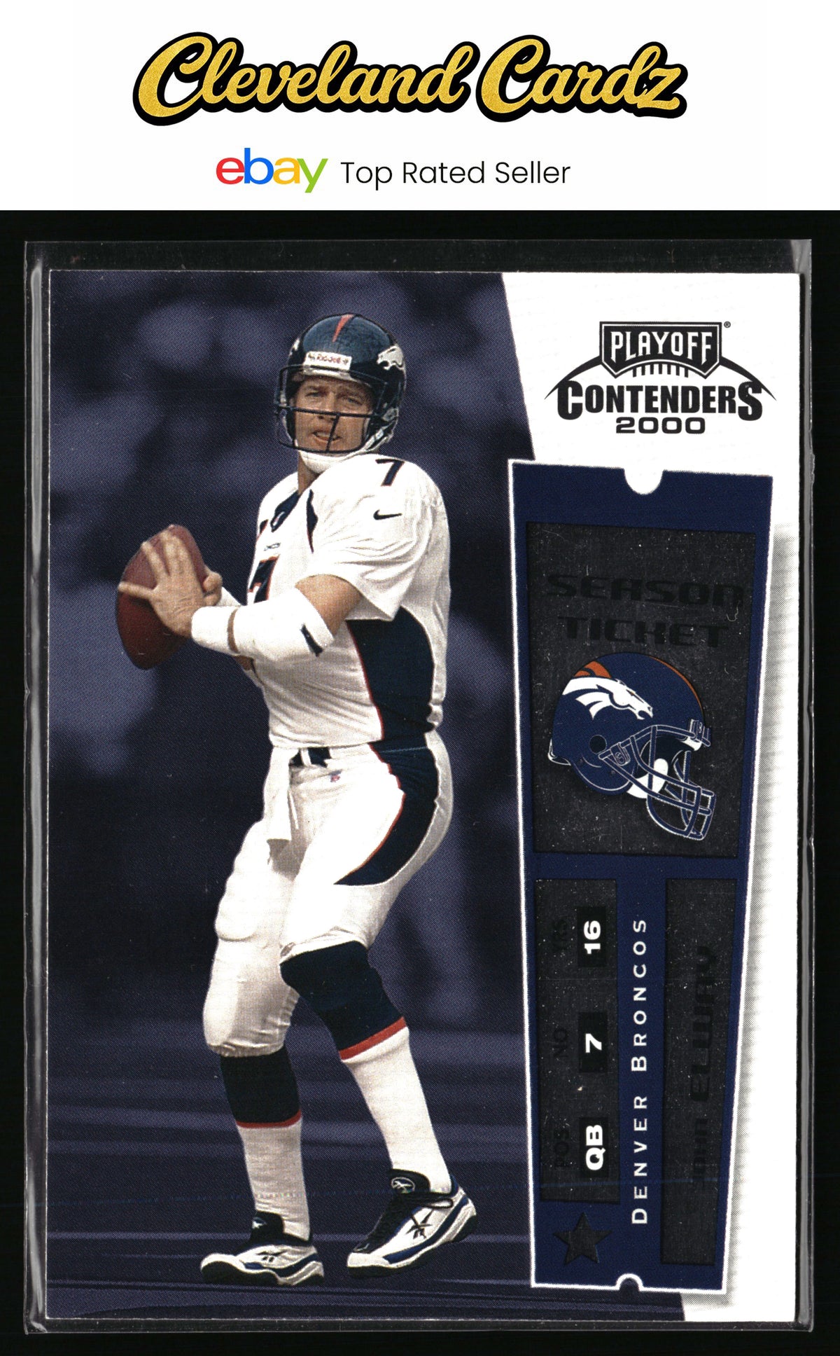 2000 Playoff Contenders #29 John Elway