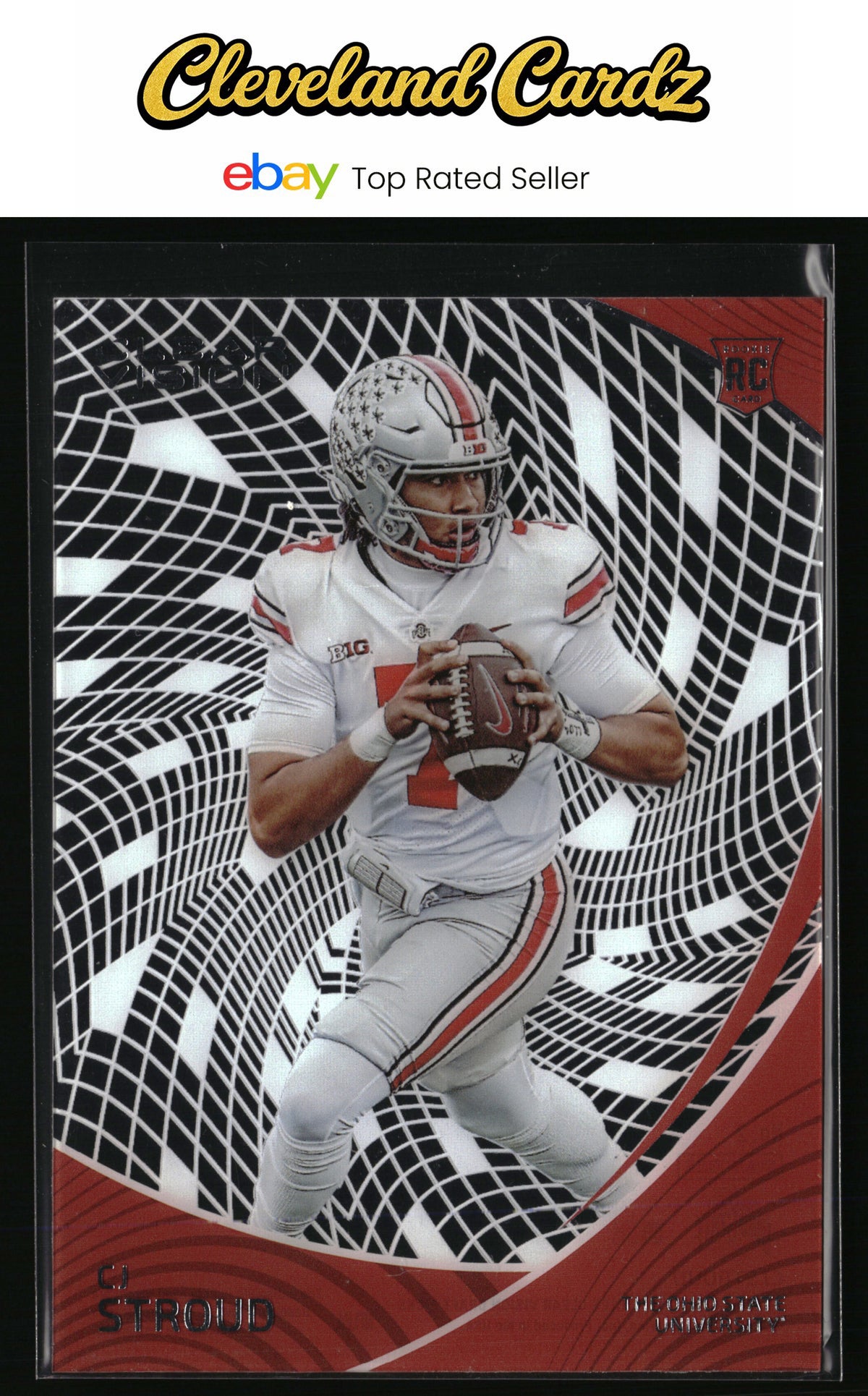 2023 Panini Chronicles Draft Picks #2 C.J. Stroud Clear Vision
