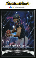 2023 Panini Certified #CS-11 C.J. Stroud Certified Stars