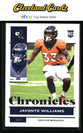 2021 Panini Chronicles #31 Javonte Williams