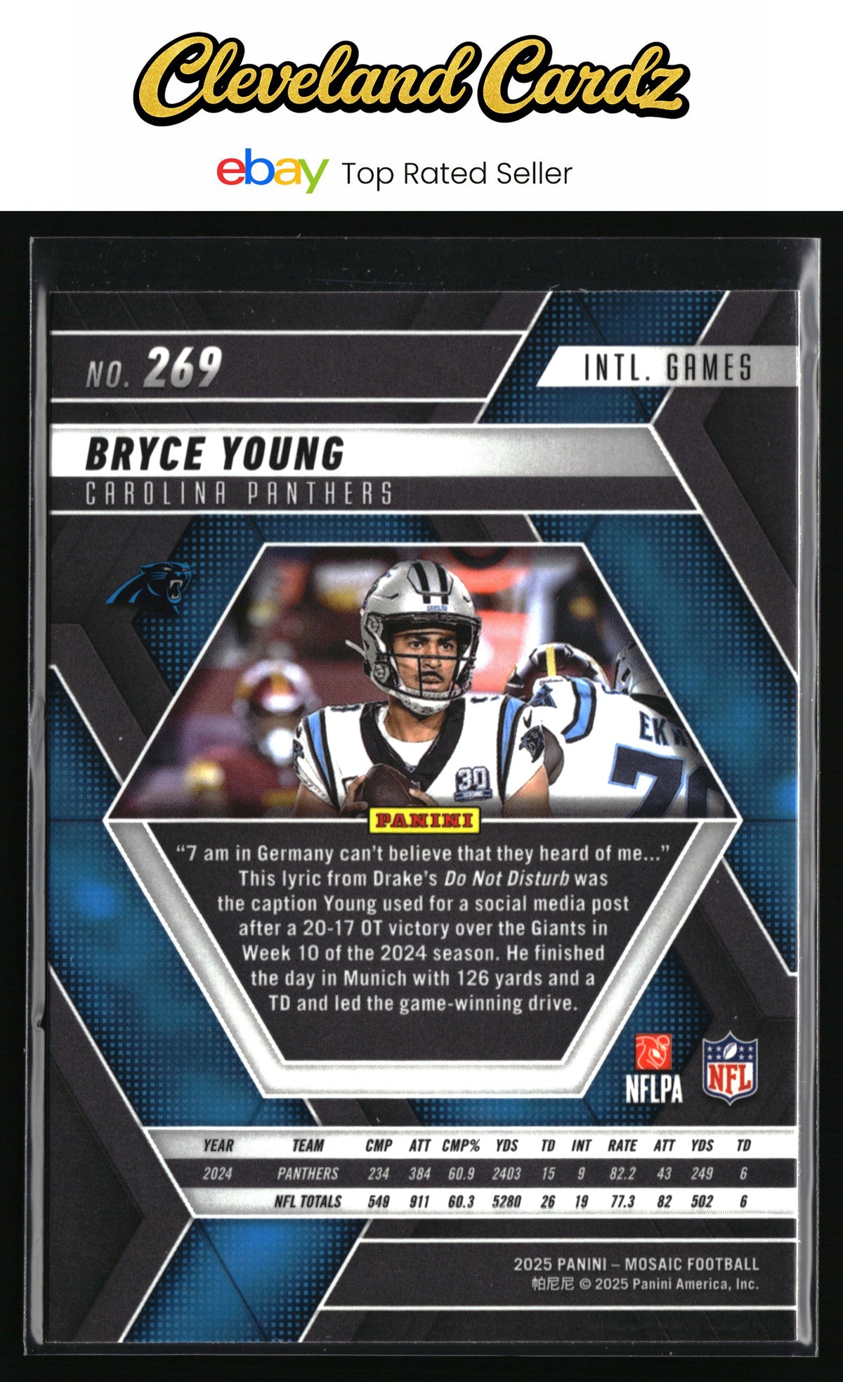 2025 Panini Mosaic #269 Bryce Young