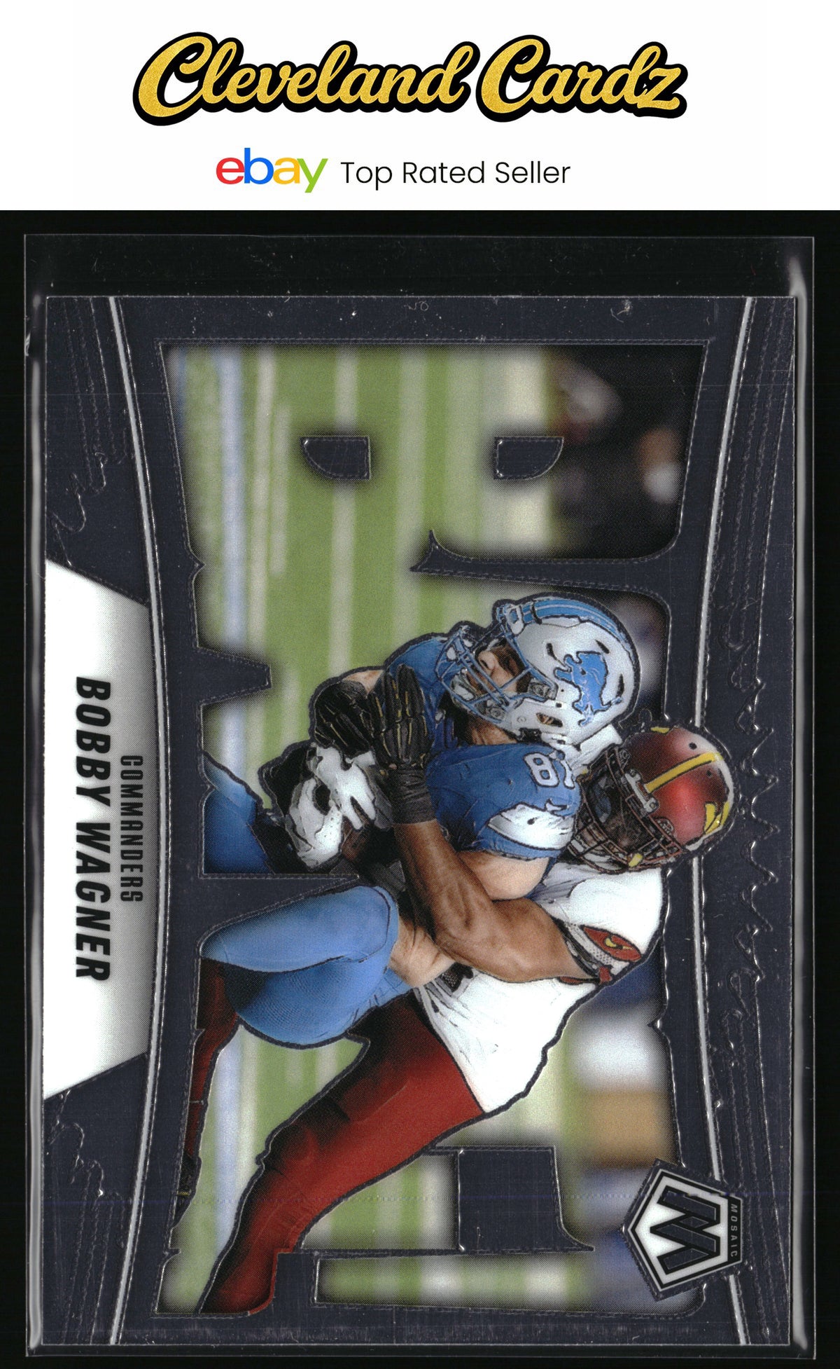 2025 Panini Mosaic #11 Bobby Wagner Bang! Mosaic