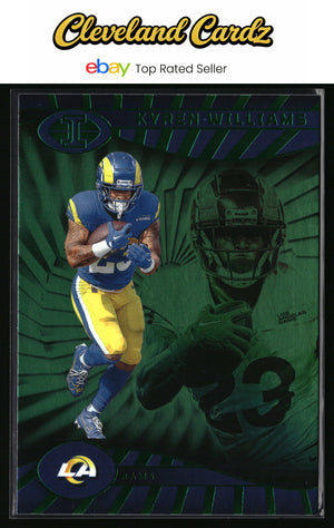 2024 Panini Illusions #52 Kyren Williams Emerald Trophy Collection
