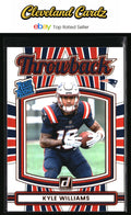 2025 Donruss #48 Kyle Williams Rated Rookies Throwback