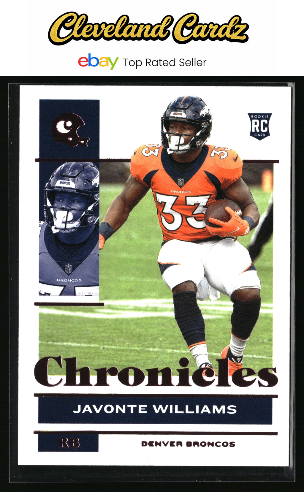 2021 Panini Chronicles #31 Javonte Williams Pink