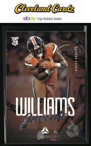 2021 Panini Chronicles #219 Javonte Williams Luminance Update Rookies