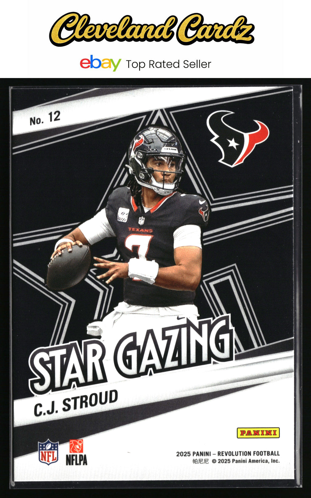 2025 Panini Revolution #12 C.J. Stroud Star Gazing