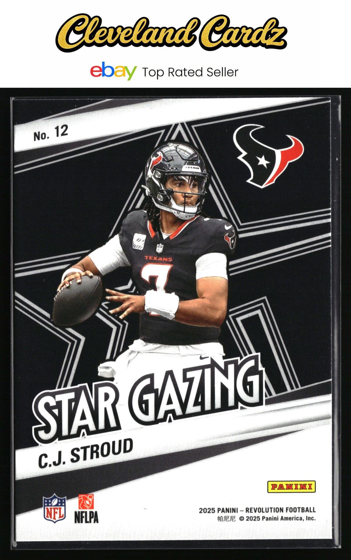 2025 Panini Revolution #12 C.J. Stroud Star Gazing