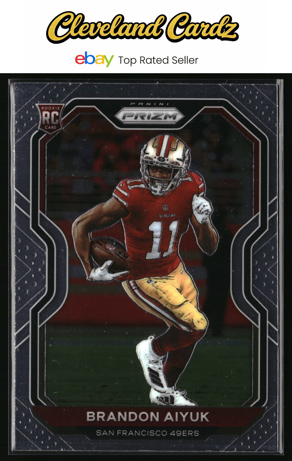 2020 Panini Prizm #301 Brandon Aiyuk