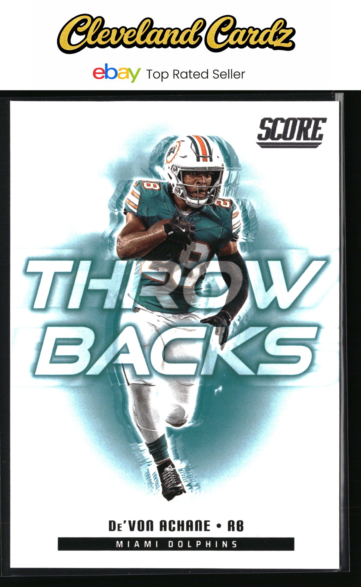 2025 Score #9 De’Von Achane Throwbacks