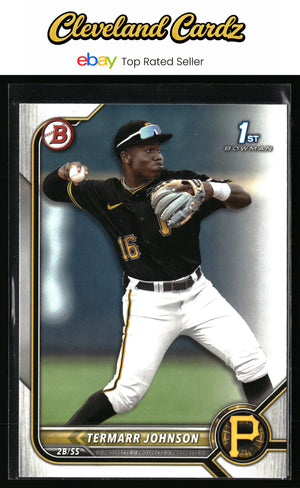 2022 Bowman Draft 1st Edition #BD-130 Termarr Johnson