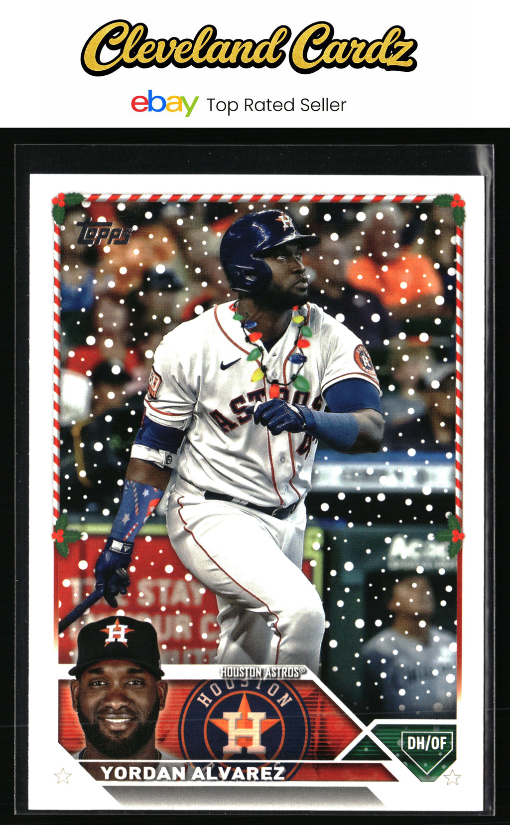2023 Topps Holiday #H160c Yordan Alvarez