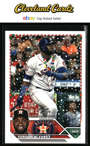 2023 Topps Holiday #H160c Yordan Alvarez
