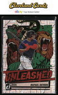 2021 Donruss #UNL25 Rafael Devers Unleashed Vector