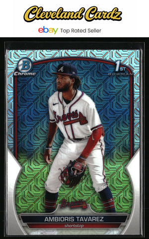 2023 Bowman #BCP-33 Ambioris Tavarez Chrome Prospects Mojo Refractor