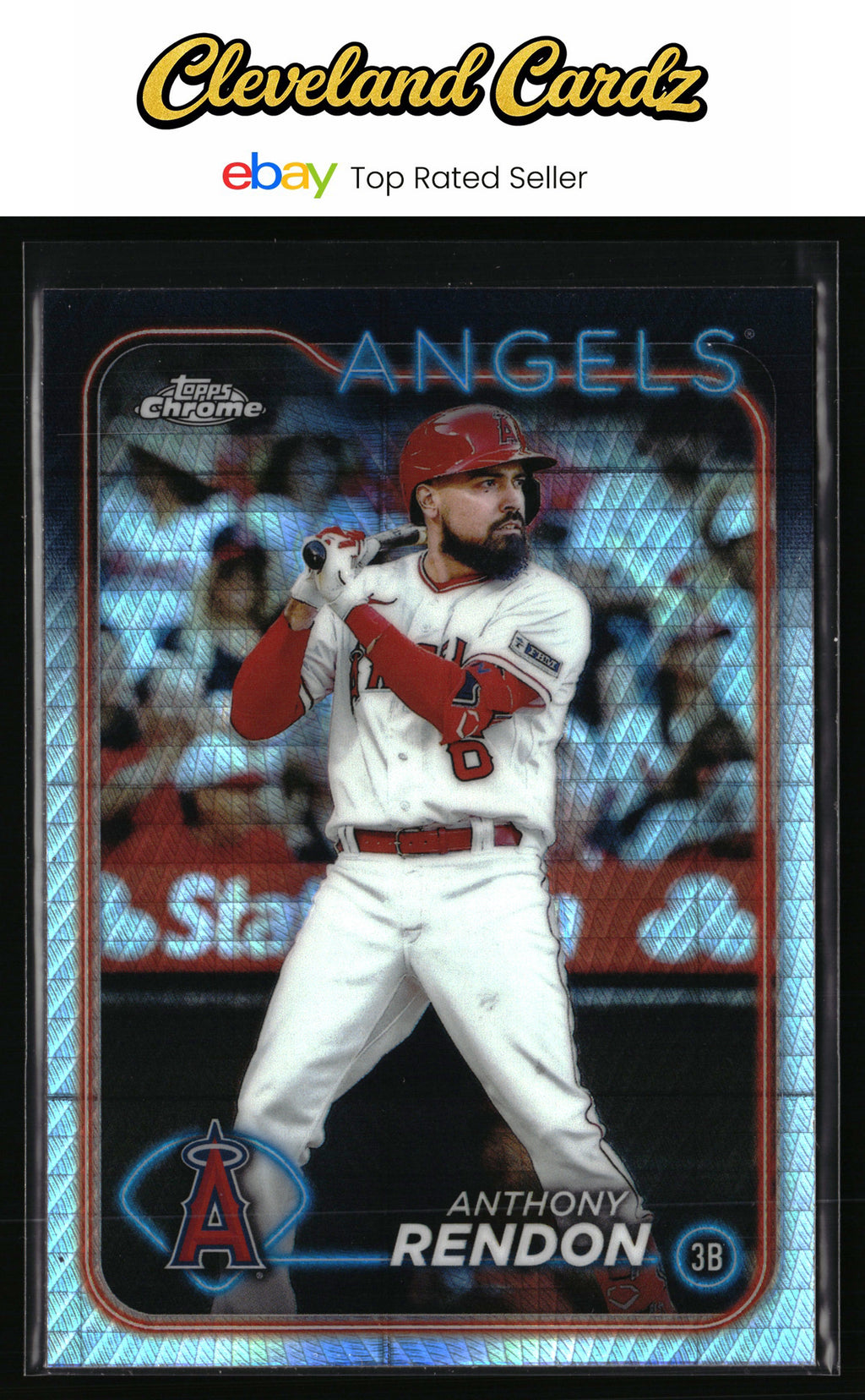 2024 Topps Chrome #61 Anthony Rendon Prism Refractor