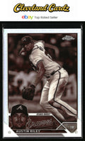 2023 Topps Chrome #66 Austin Riley Sepia Refractor