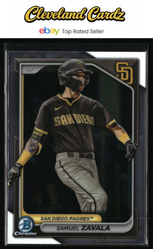 2024 Bowman #BCP-57 Samuel Zavala Chrome Prospects
