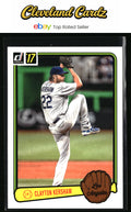 2017 Donruss #RV-17 Clayton Kershaw Retro Variations 1983
