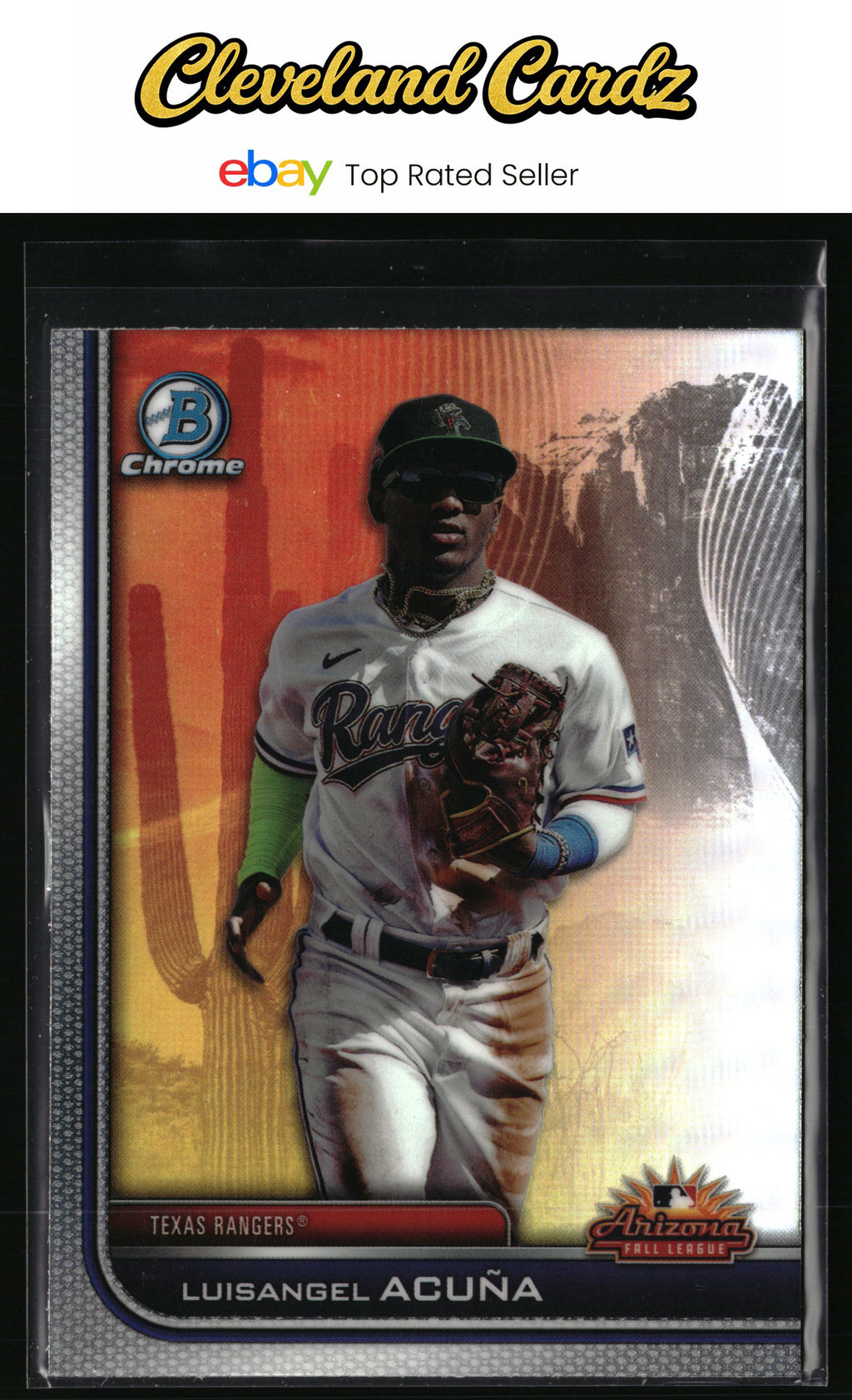 2023 Bowman Chrome #AFLS-2 Luisangel Acuña 2022 AFL Fall Stars