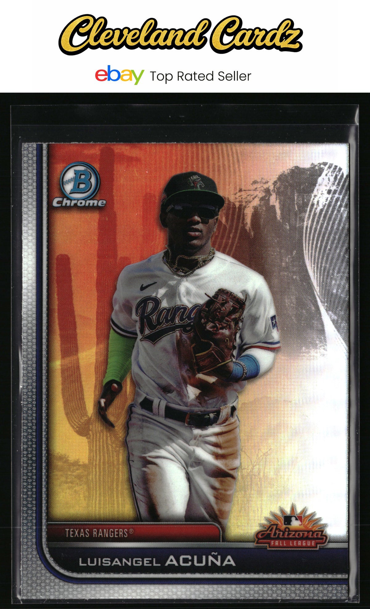 2023 Bowman Chrome #AFLS-2 Luisangel Acuña 2022 AFL Fall Stars