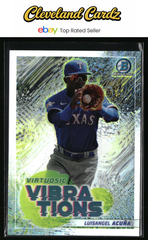 2022 Bowman #VV-19 Luisangel Acuña Virtuosic Vibrations