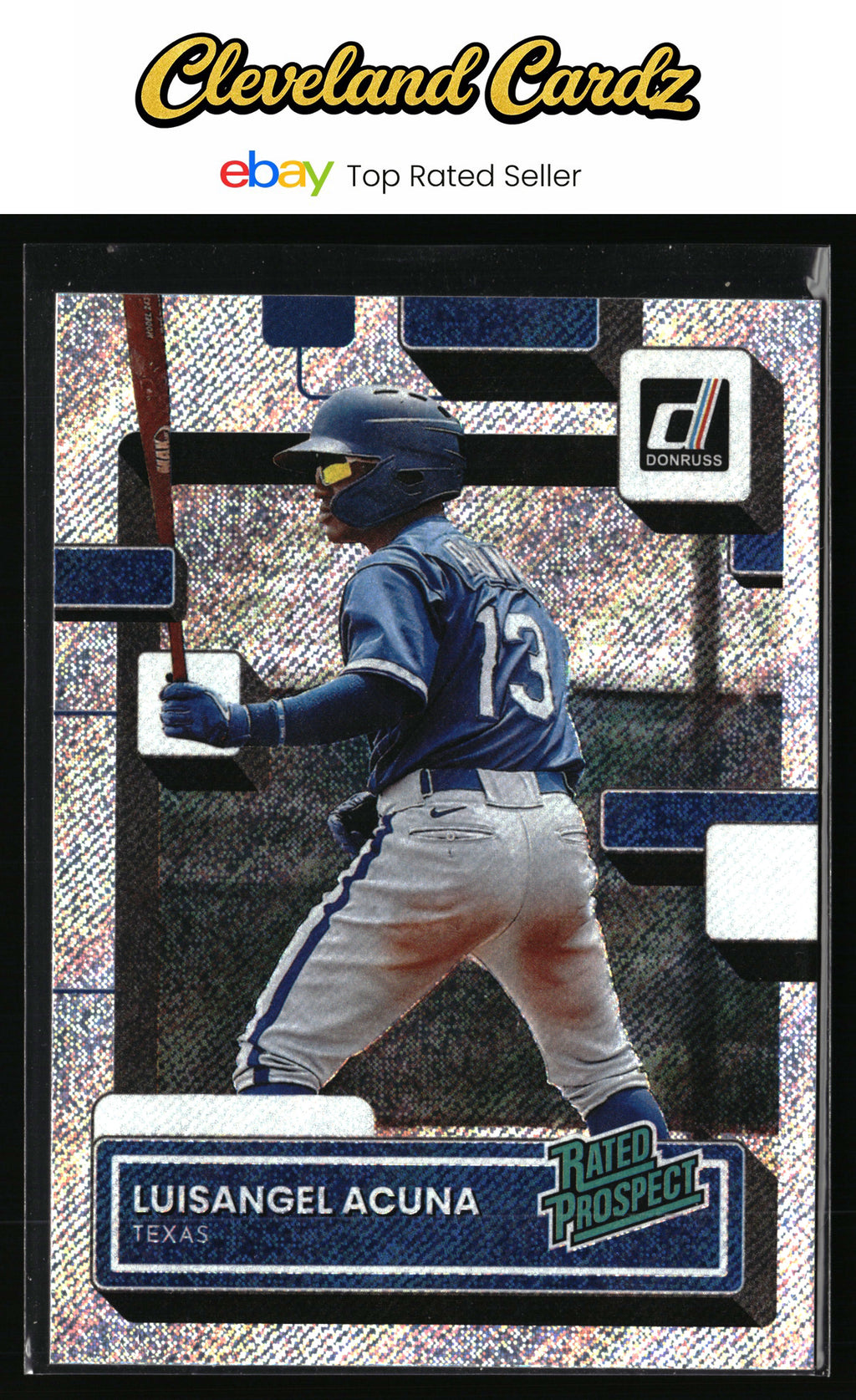 2022 Donruss #RP-9 Luisangel Acuna Rated Prospects Rapture