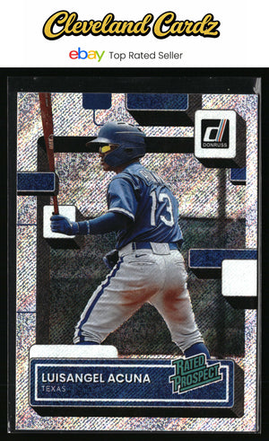 2022 Donruss #RP-9 Luisangel Acuna Rated Prospects Rapture