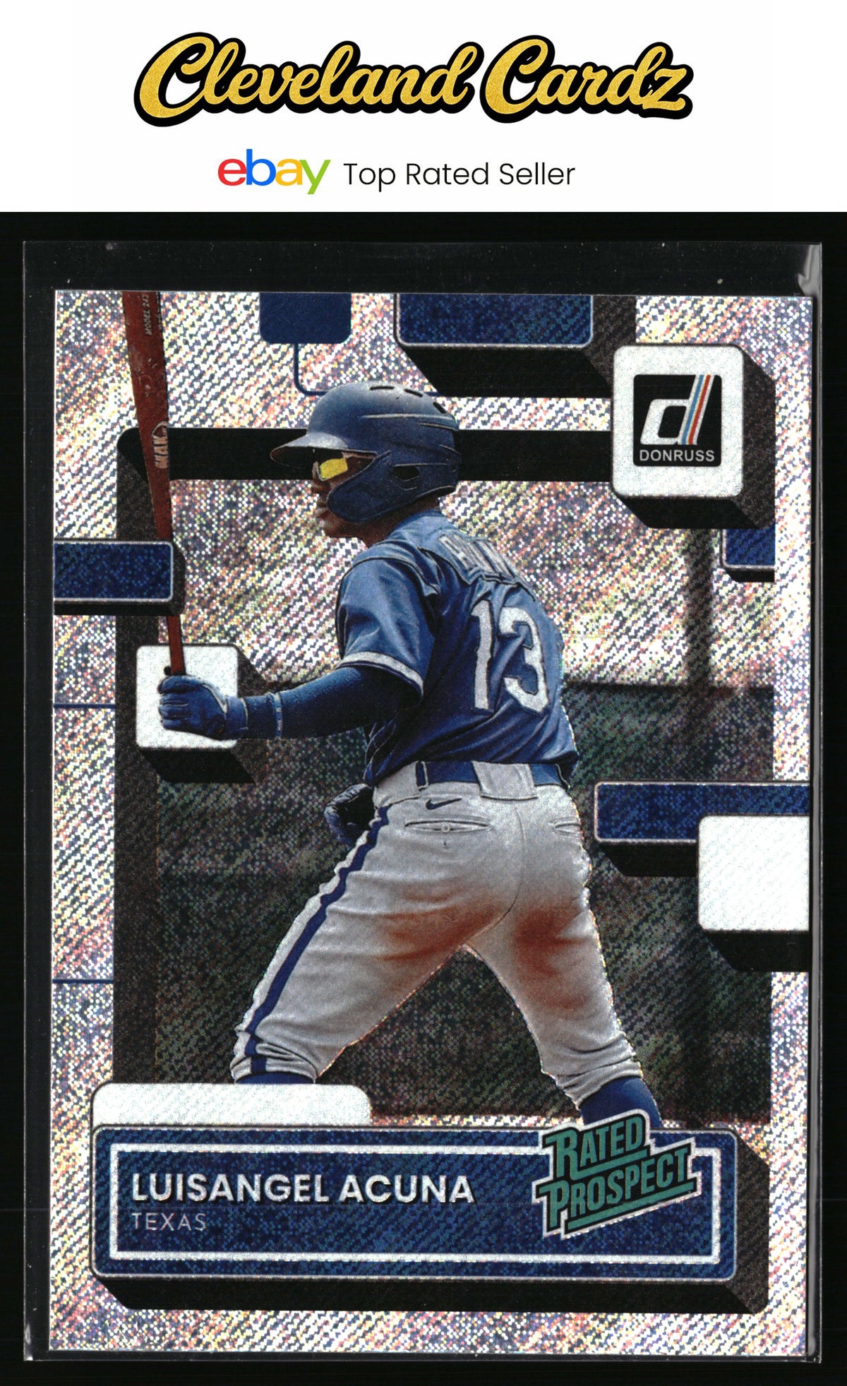 2022 Donruss #RP-9 Luisangel Acuna Rated Prospects Rapture