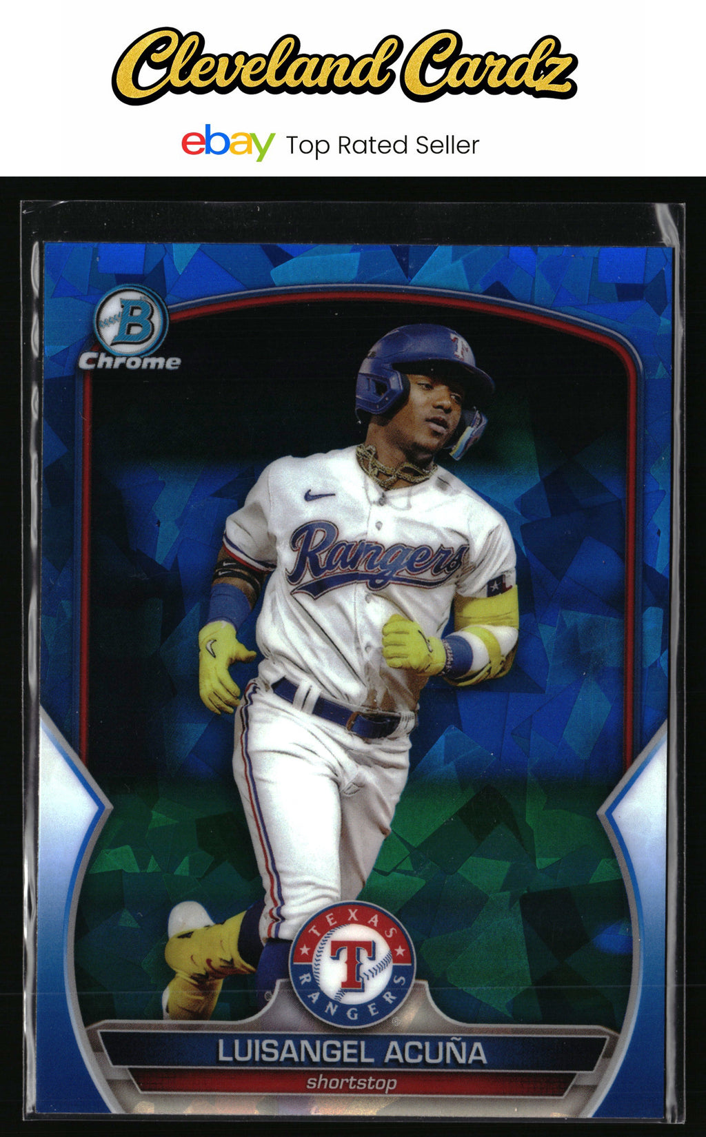 2023 Bowman Sapphire Edition #BCP-104 Luisangel Acuña