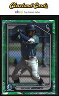 2024 Bowman #BCP-97 Michael Arroyo Chrome Prospects Lunar Glow Refractor