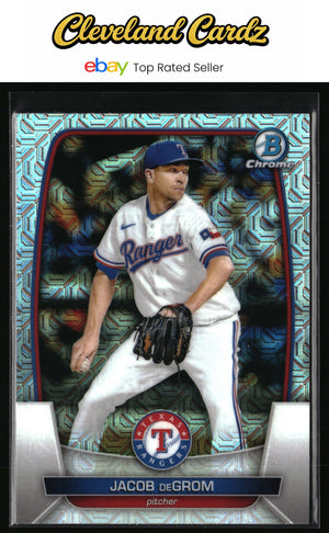 2023 Bowman #54 Jacob deGrom Mojo Refractor