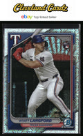 2024 Bowman Chrome #71 Wyatt Langford Mojo Refractor