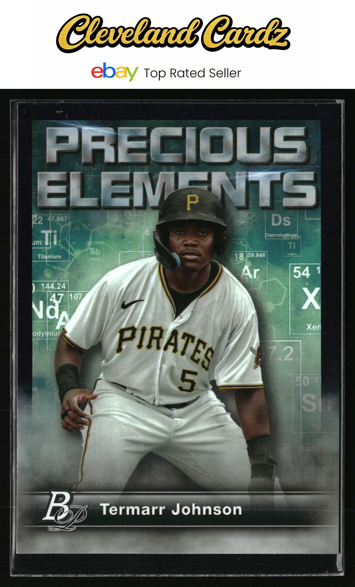 2023 Bowman Platinum #PE-1 Termarr Johnson Precious Elements