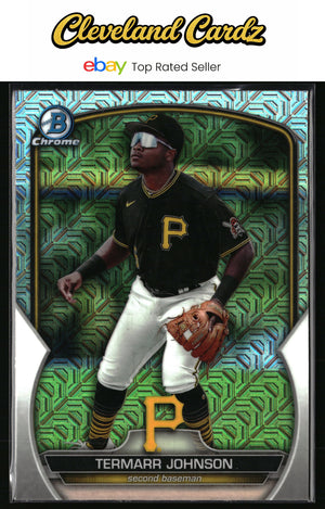 2023 Bowman Chrome #BCP-170 Termarr Johnson Prospects Mojo Refractor